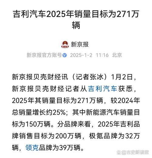 吉利汽车7月汽车总销量为23.77万部 同比增长约58%